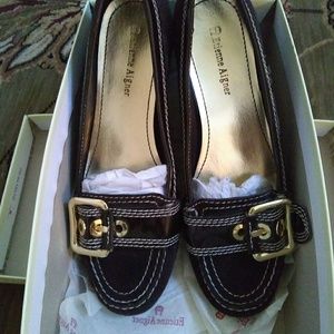 Etienne Aigner Women’s Classic “Solo” Suede Flats